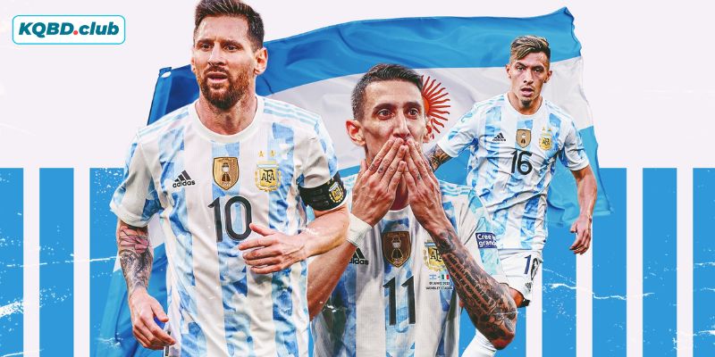 Cận cảnh chiếc khăn cổ động đặc trưng của fan bóng đá Argentina Cận cảnh chiếc khăn cổ động đặc trưng của fan bóng đá Argentina